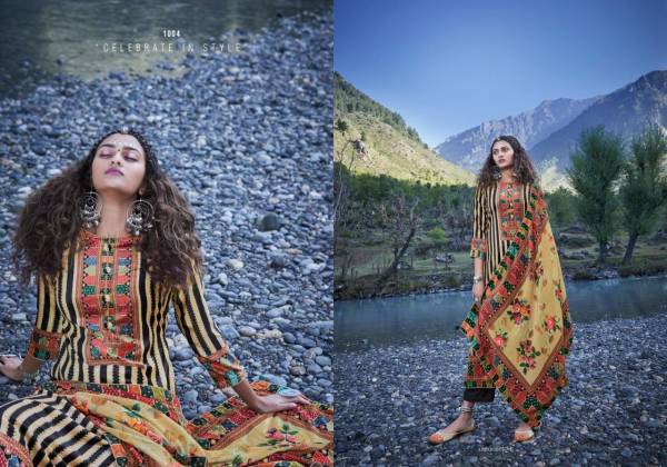 Deepsy Olivia 2 Premium Velvet Designer Wedding Velvet Digital Print Pakistani Suit Collection
